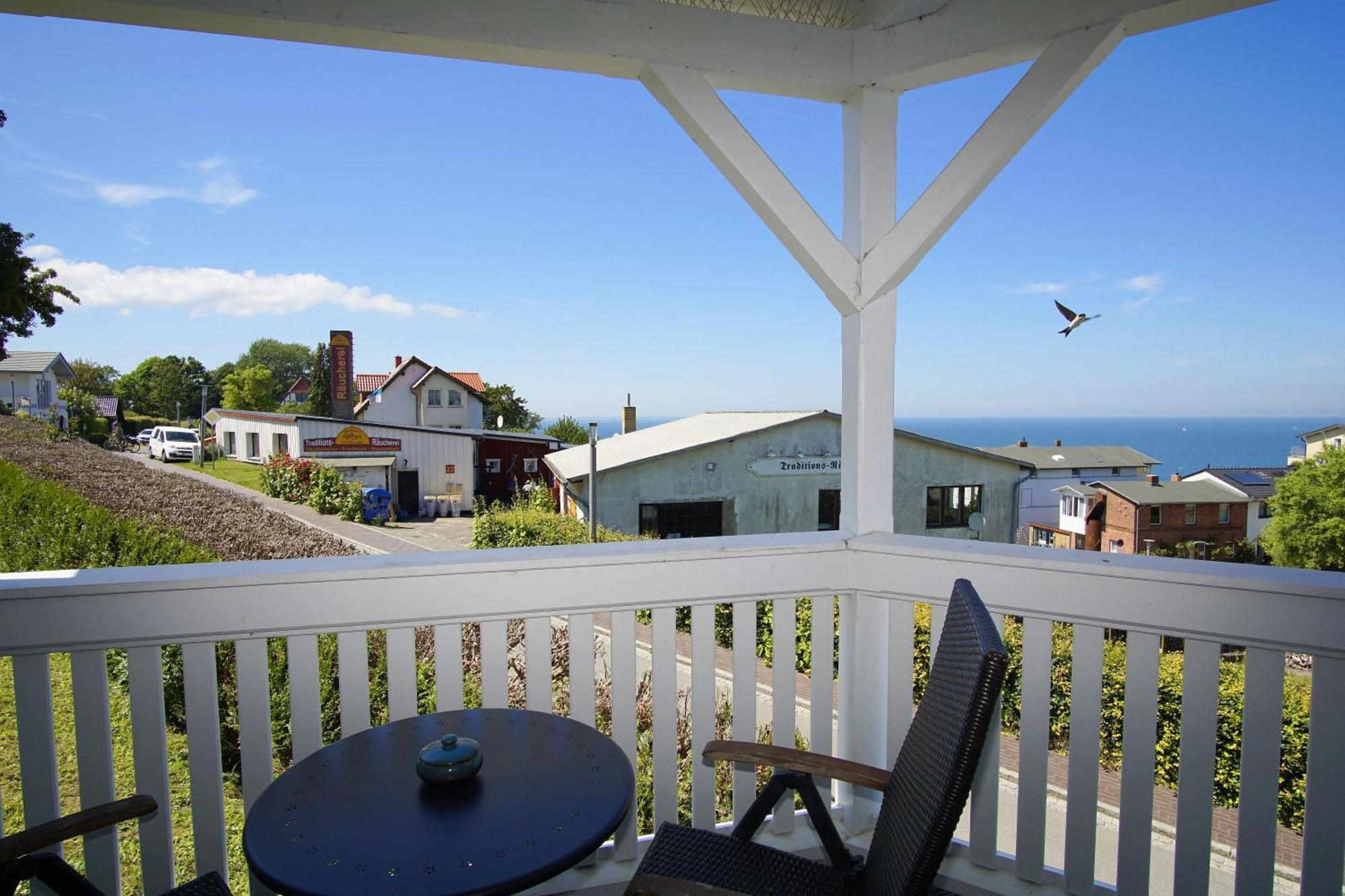 Die Ferienwohnung Ostseepanorama In Der Villa Joksch Lohme Exterior foto